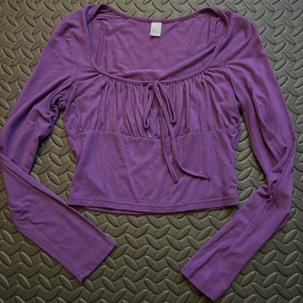Purple CropTop